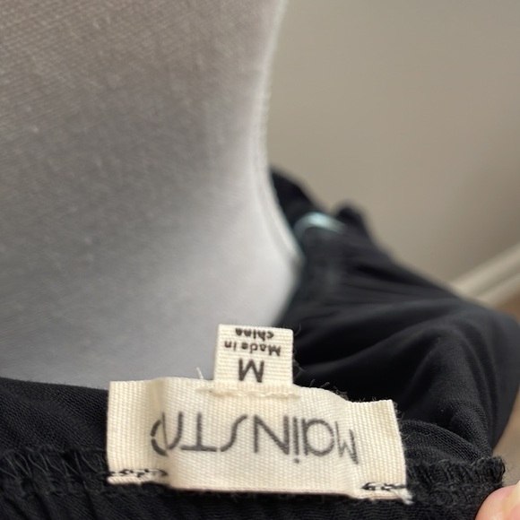 NEW Mainstrip - Black Fun Comfy Boho Vacation Destination Summer Maxi Dress - Picture 13 of 14